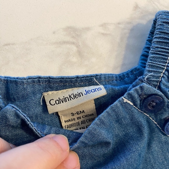 🌸2FOR$20🌸 Calvin Klein jean baby dress - Picture 3 of 4